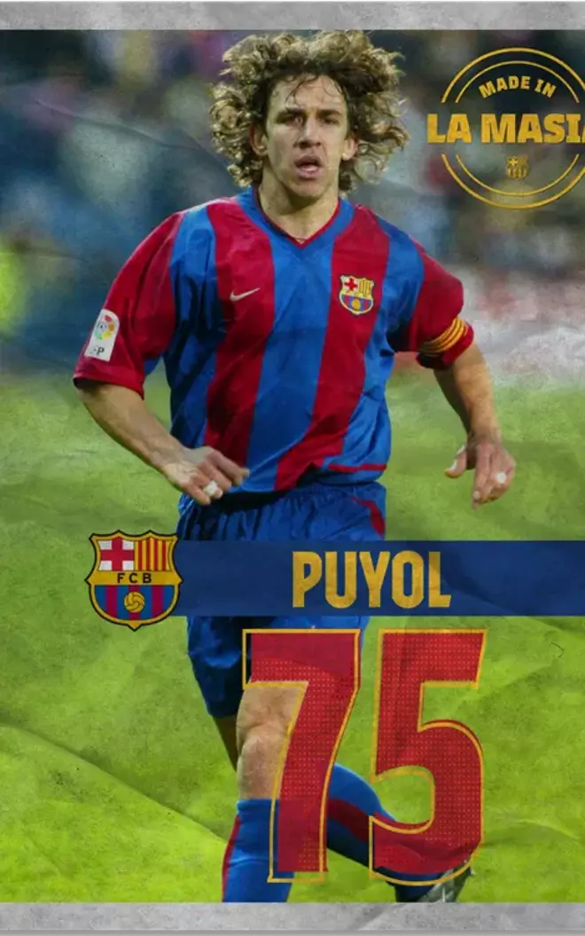 75. Carles PUYOL 2/10/99. Debut en Liga Valladolid – FCB 1999-00. 593 Partidos oficiales