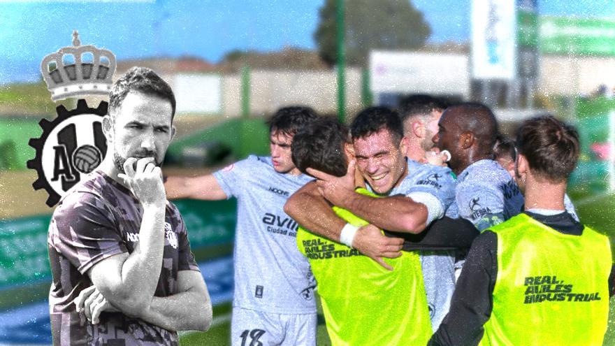 EN IMÁGENES: Las mejores fotos de la goleada del Avilés ante el Cacereño