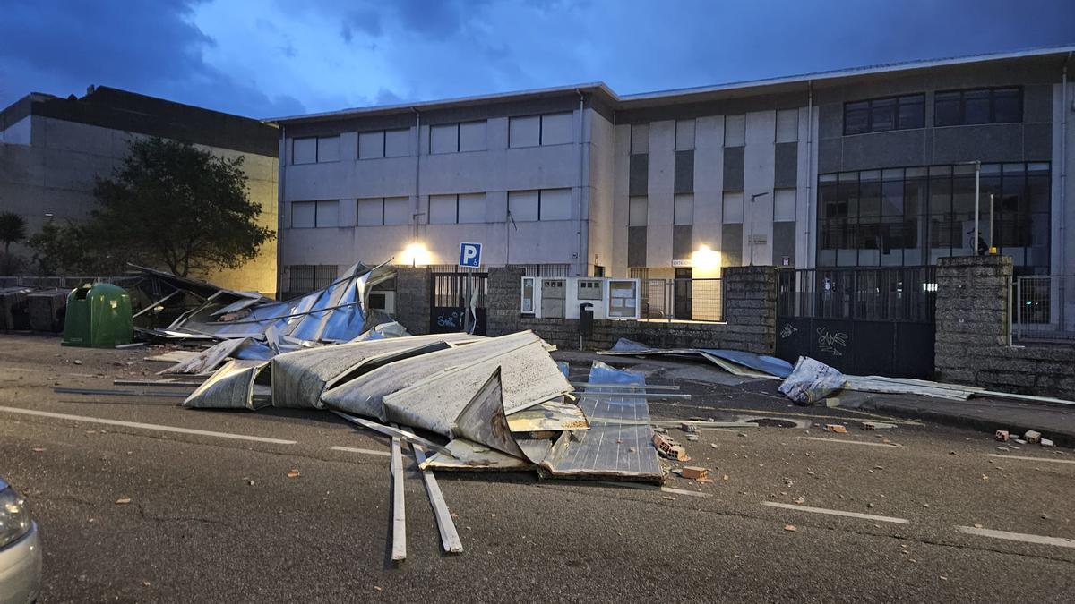 El temporal Martinho sacude Galicia