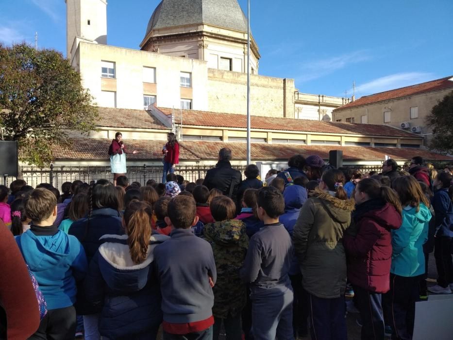 Celebración del Día de la Paz en Alcoy.