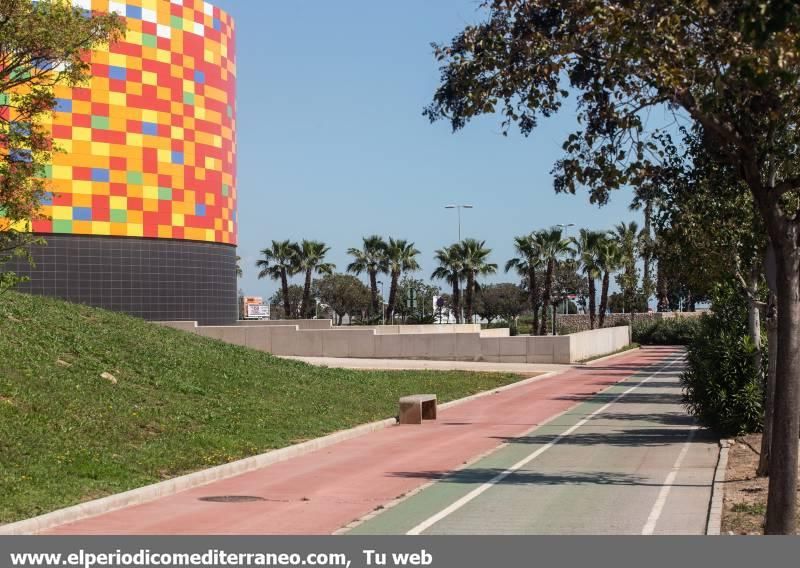 Castelló permanece desierto tras tres semanas encerrados en casa