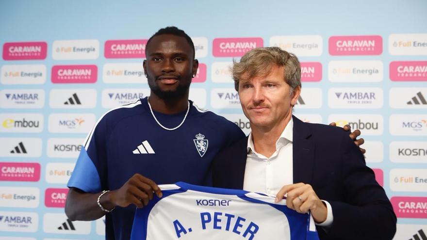 Peter Ademo: "Aunque he jugado en competiciones europeas, conseguir el ascenso con el Real Zaragoza sería un enorme paso para mí"