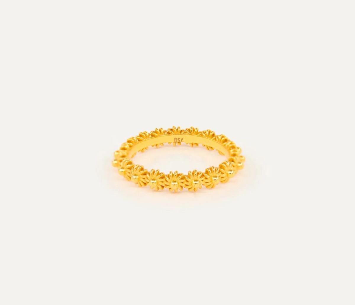 Un anillo similar a uno de los sustraídos este miércoles en Joyería Pomar de Ibiza.