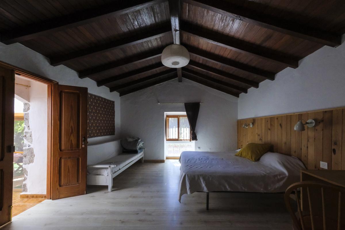 Dormitorio en el interior de El Molino
