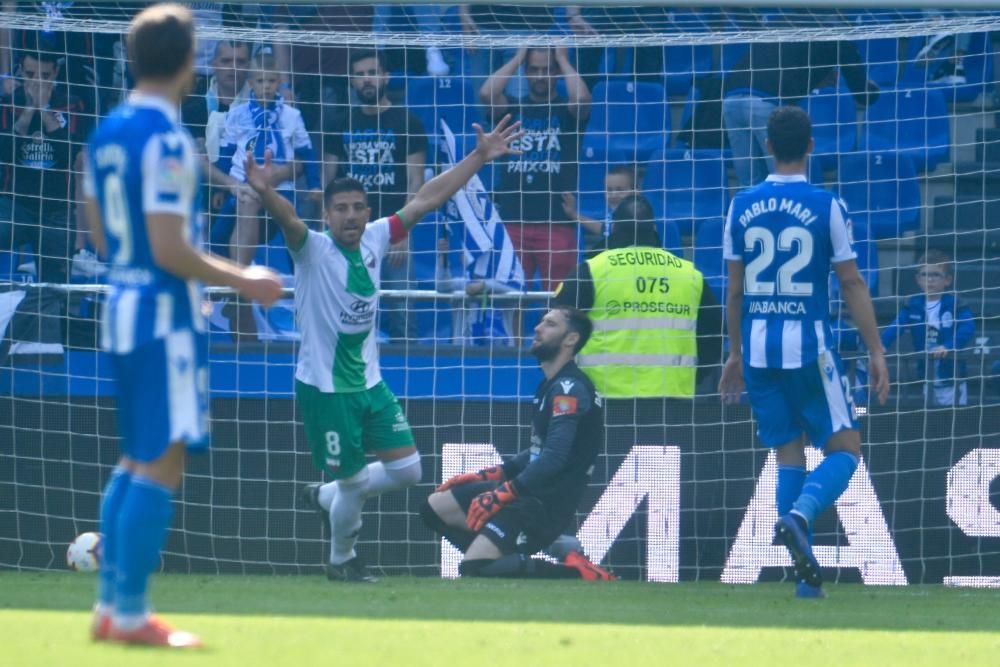 El Dépor cae ante el Extremadura en Riazor