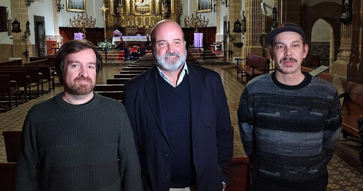 Mityo Colom, Rafa Duran y Javi Cadavieco.