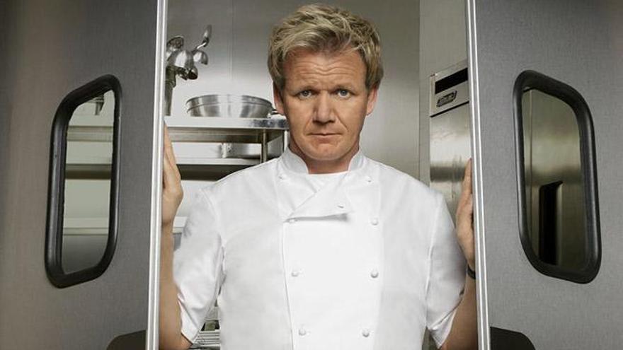 Gordon Ramsay es el chef más popular de la televisión.
