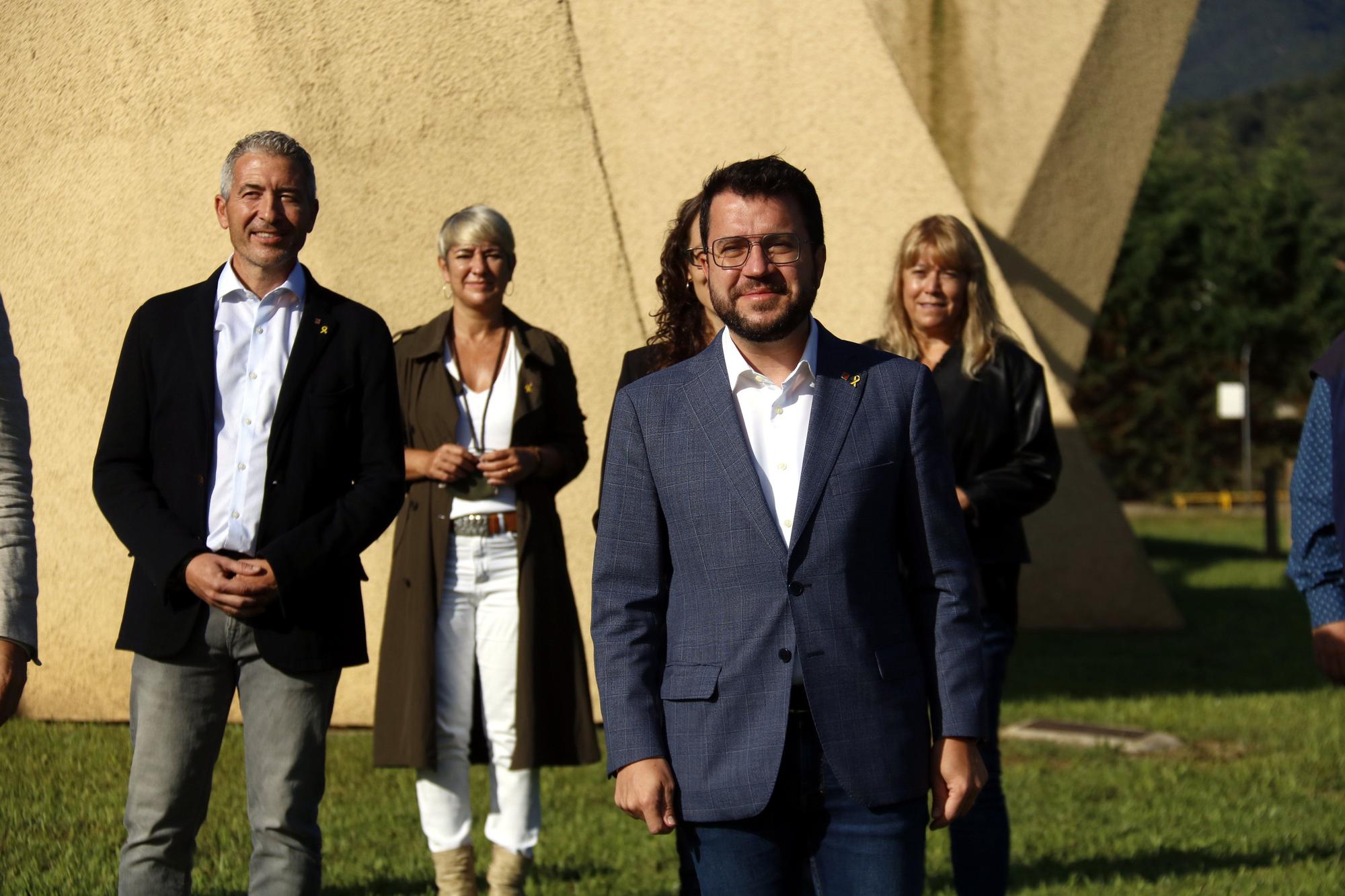 Jornada de convivència i treball del Govern a la Vall d'en Bas