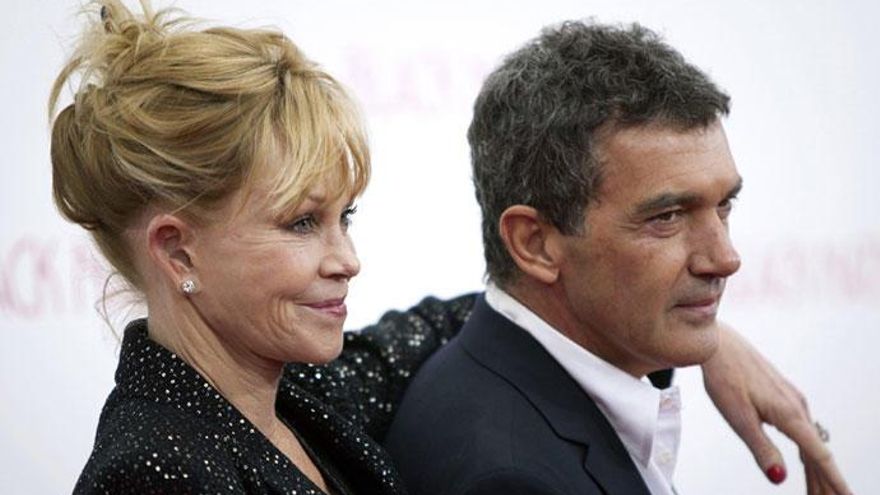 Melanie Griffith y Antonio Banderas, en una imagen de archivo