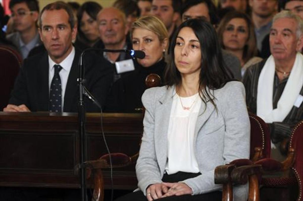 Raquel Gago declara durante el juicio, el 20 de enero pasado.