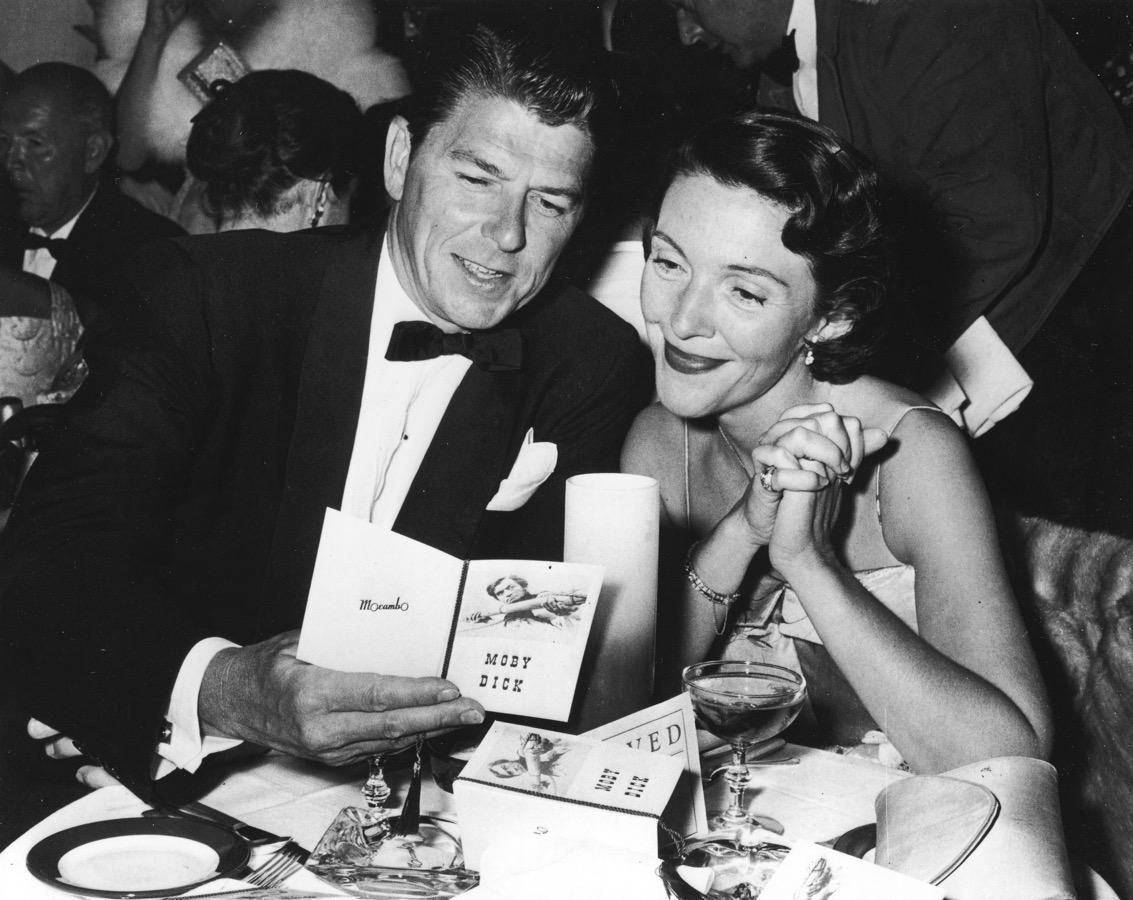 Ronald y Nancy Reagan