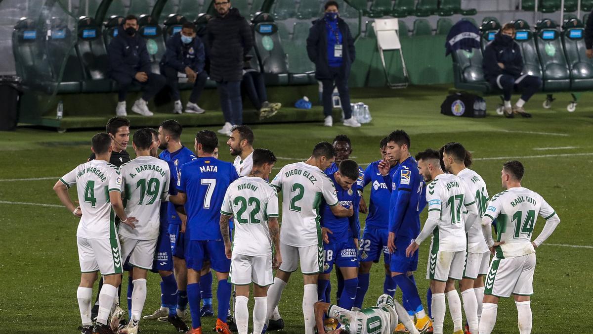 Elche 1 - Getafe 3: El Elche se desangra