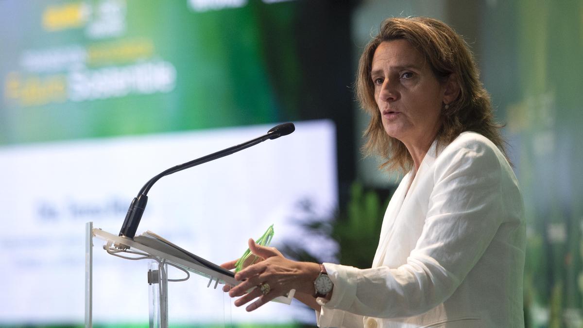 La Ministra para la Transición Ecológica, Teresa Ribera.