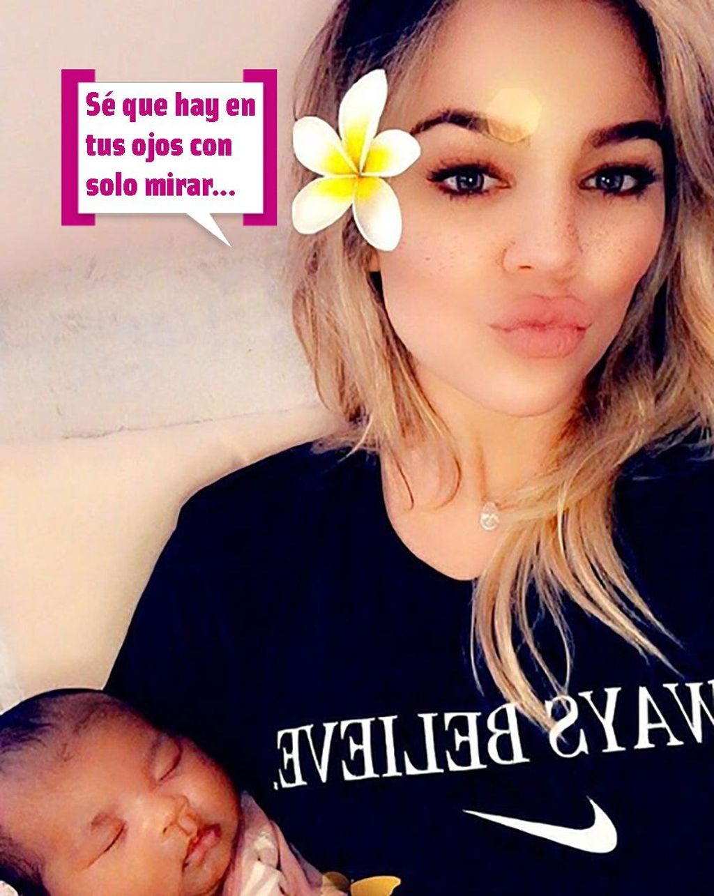 Khloé Kardashian cantando color esperanza (bocadillo) de Diego Torres