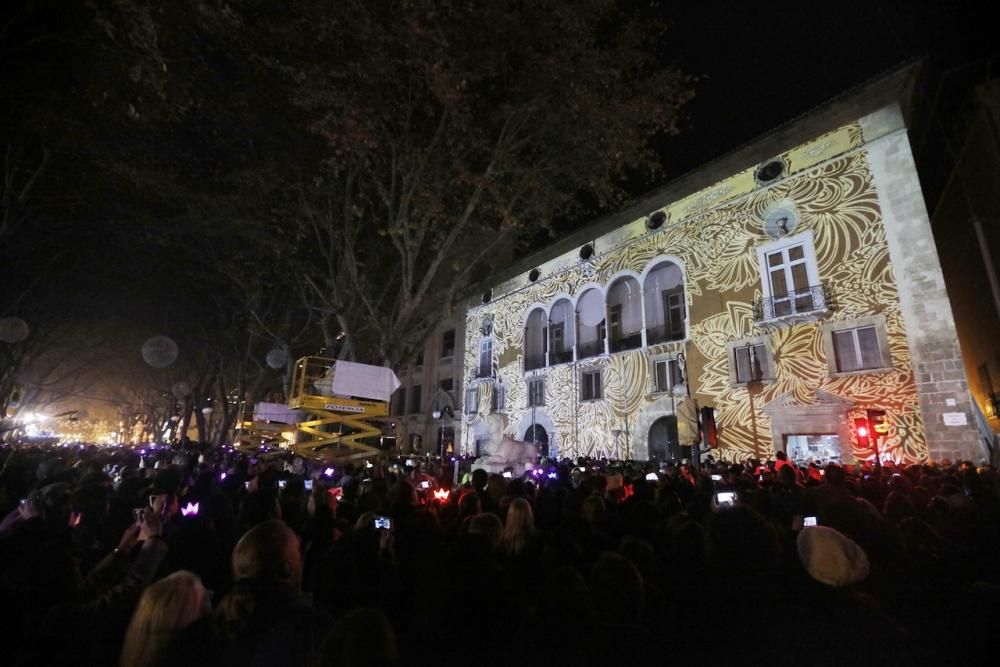 Palma da la bienvenida a 2017 en el Born