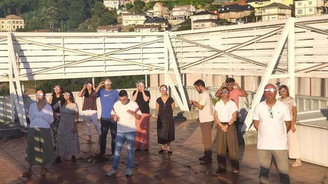 Los trabajadores de Faro de Vigo también fueron 'eclipsados'