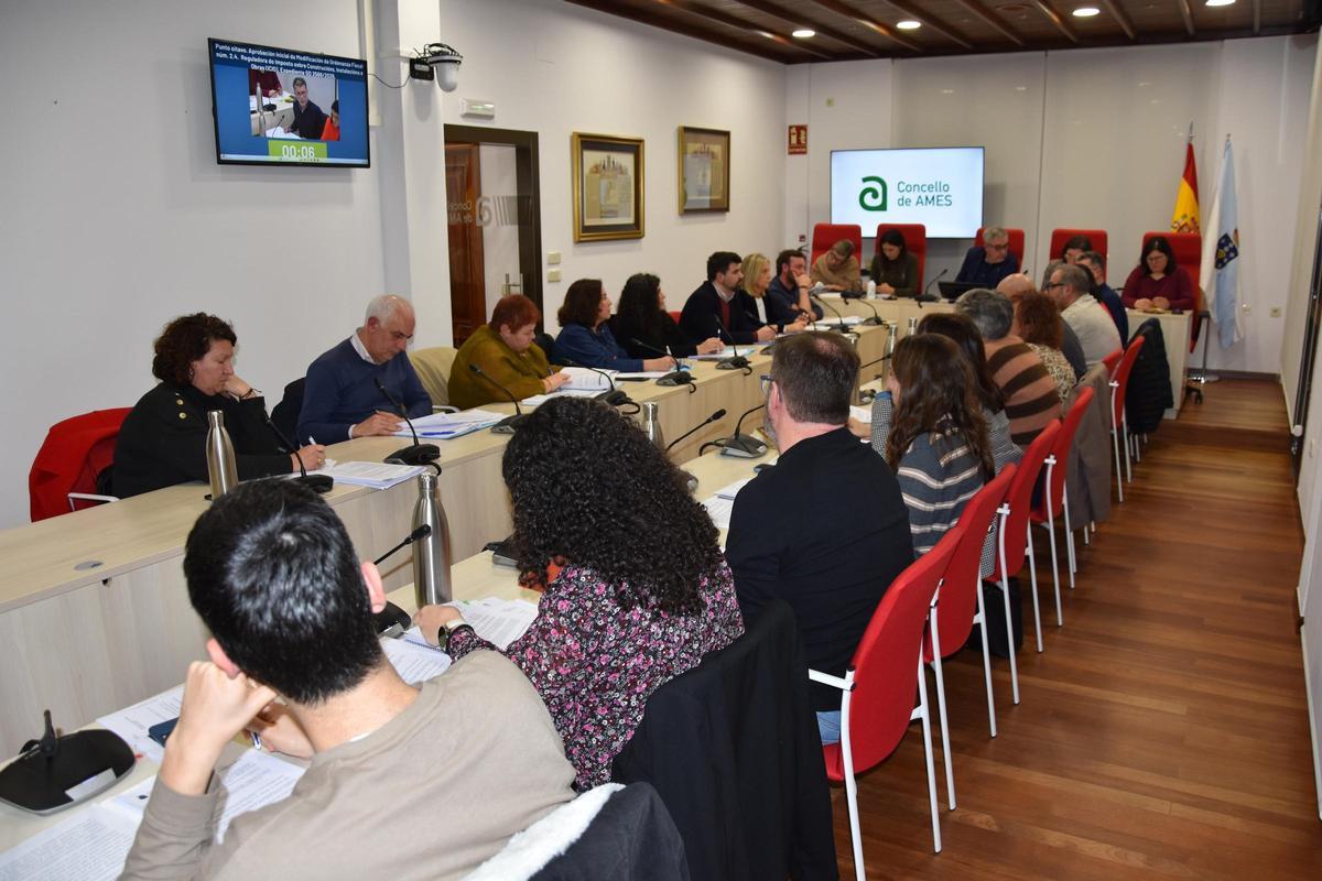 Pleno de Corporación de Ames.