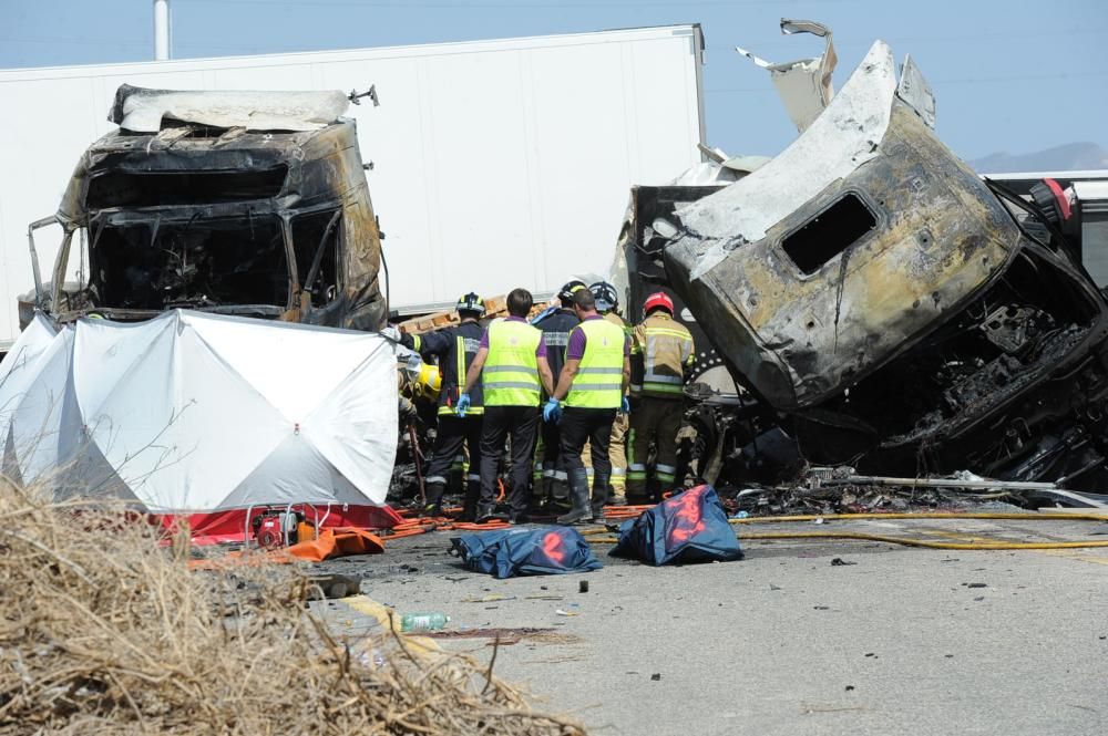 Las imágenes del accidente