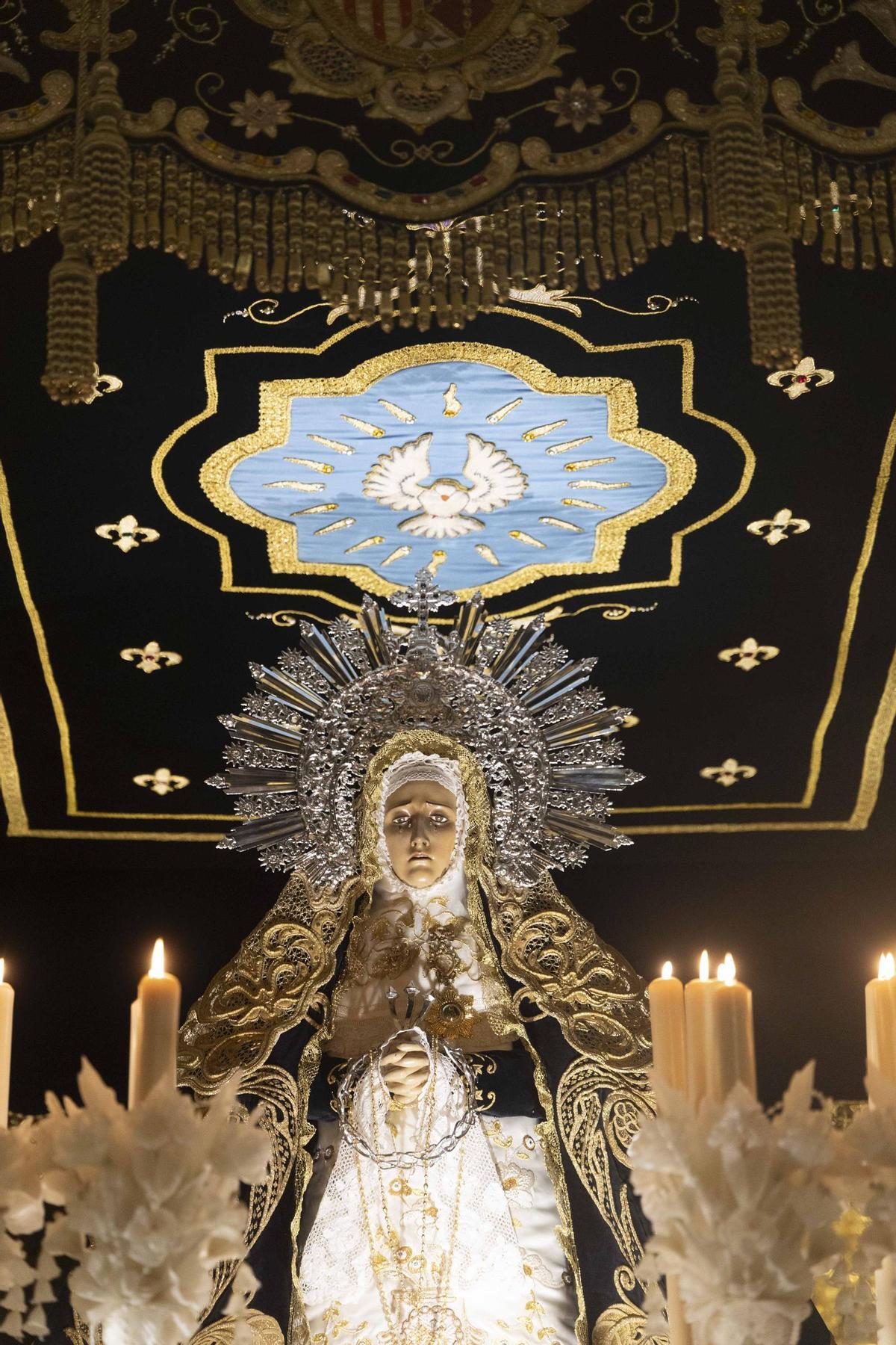 Semana Santa en Alicante 2026: Procesión de la Real y Muy Ilustre Cofradía de Nuestra Señora de la Soledad