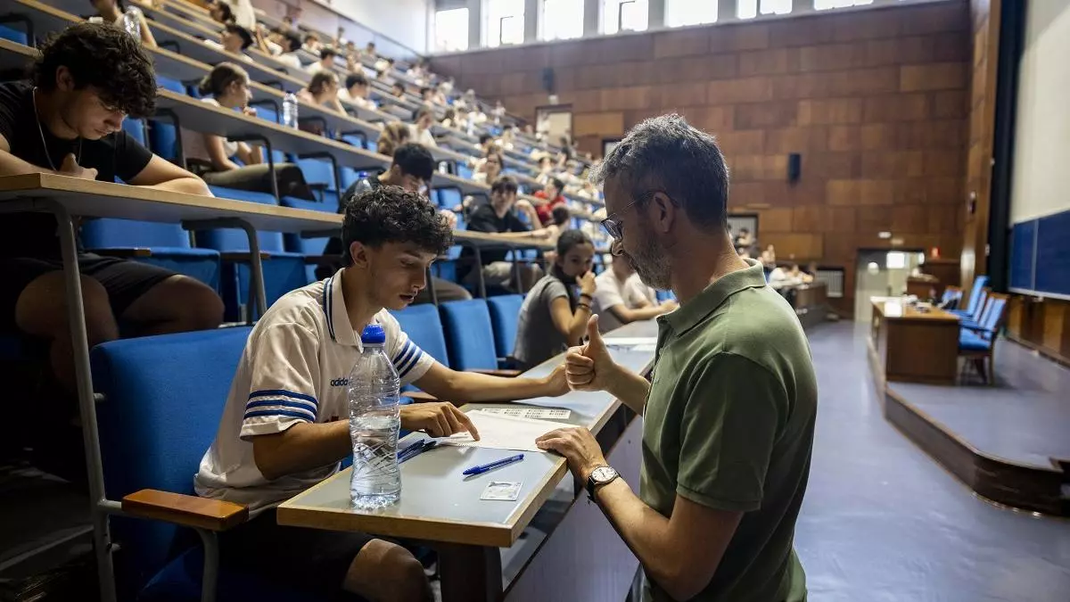 El 97,51% de los alumnos aprueba la PAU 2025 en Aragón