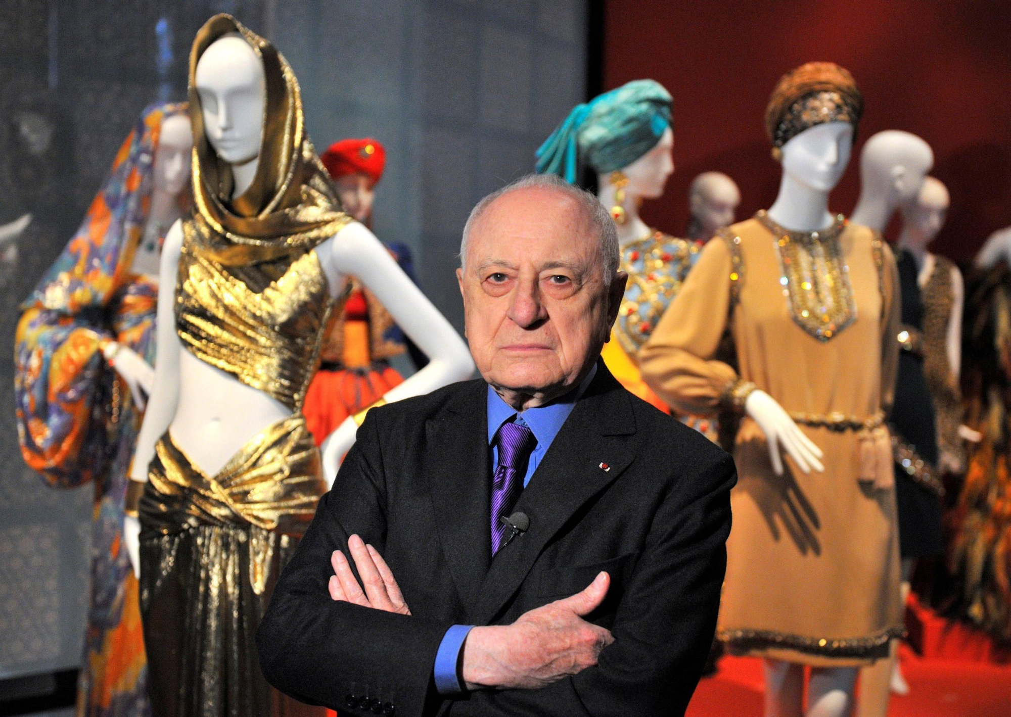 Pierre Berge, ex pareja de Yves Saint Laurent