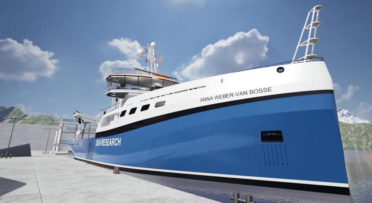 Vista del oceanográfico holandés