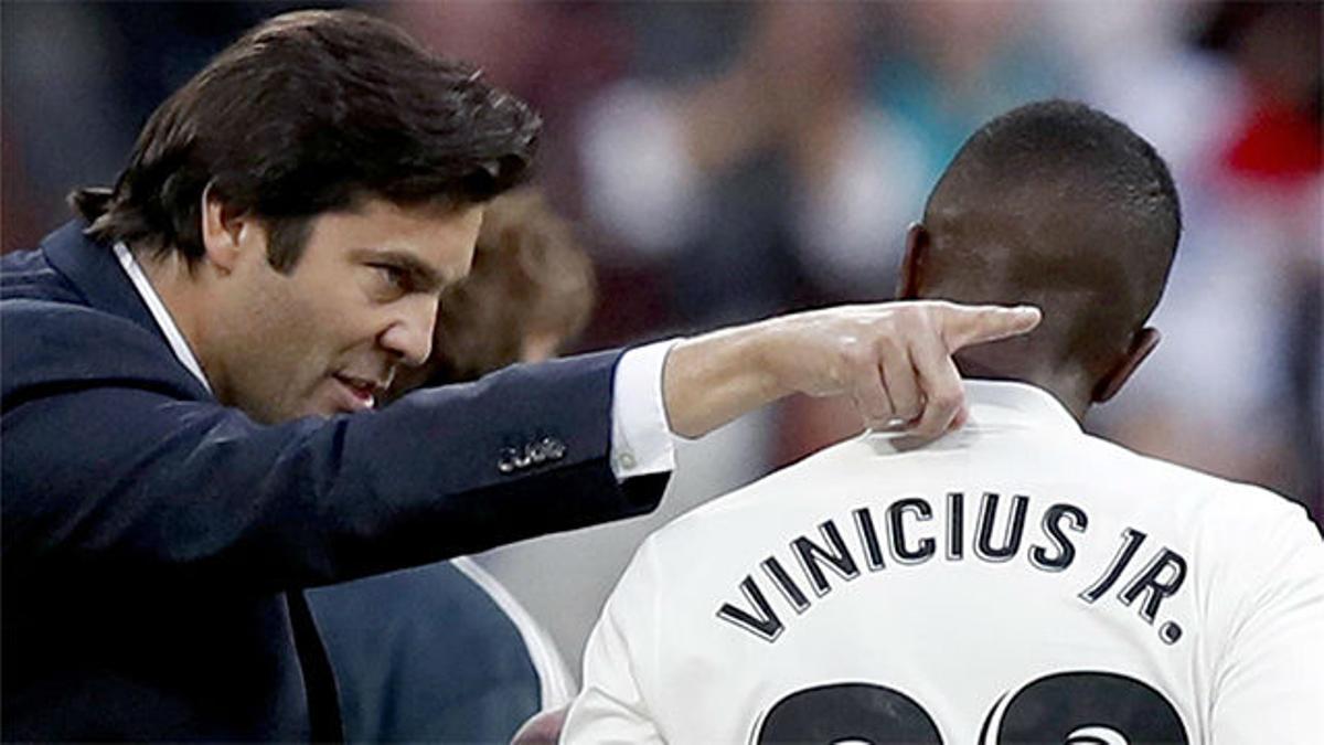 Solari sobre Vinicius: "Ha demostrado su talento en el fútbol europeo. Es un chaval muy especial"
