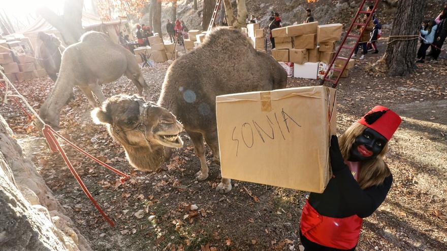 El Campamento Real de Alcoy ya tiene todo preparado para la llegada de los Reyes Magos