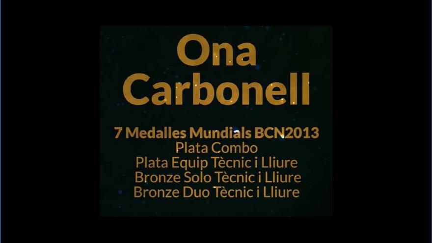MOMENT #100FCN: Ona Carbonell se cuelga 7 medallas en los Mundiales de Natación Barcelona 2013