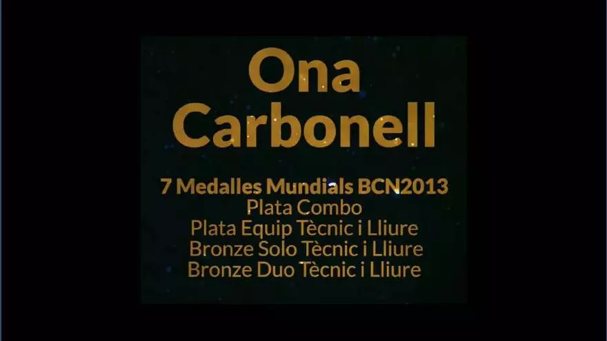 MOMENT #100FCN: Ona Carbonell se cuelga 7 medallas en los Mundiales de Natación Barcelona 2013