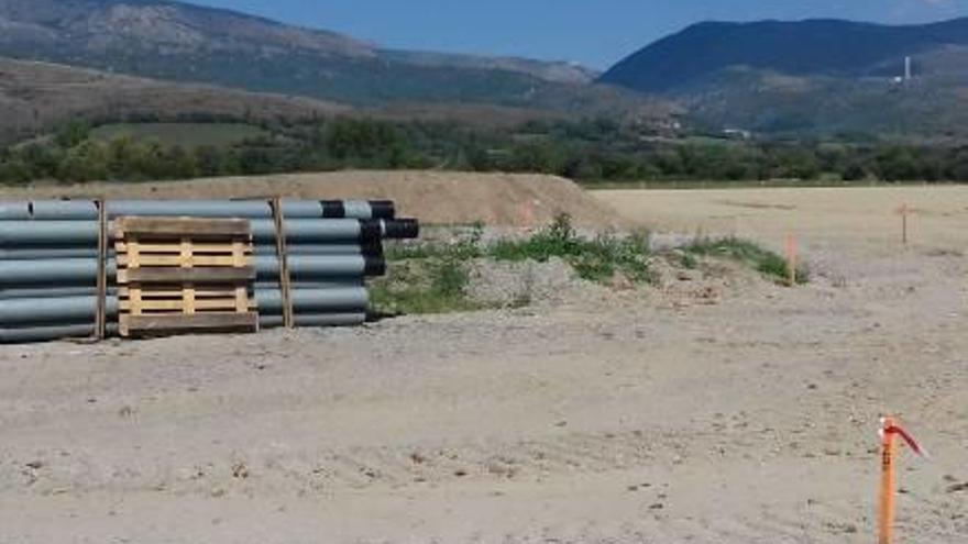 Les obres ja iniciades entre Puigcerdà i Llívia per fer-hi l&#039;àrea comercial