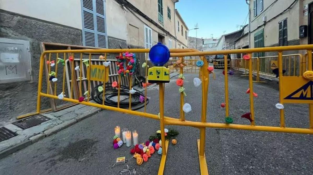 Trauer um den 18-Jährigen nahe des eingestürzten Wohnhauses in Manacor