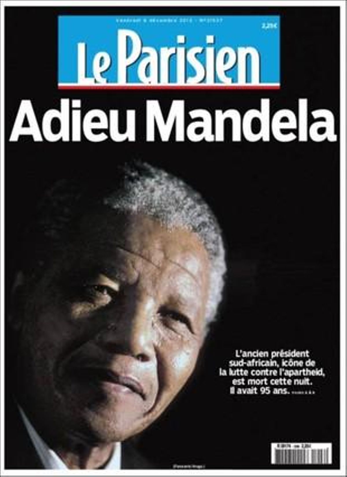Portada de ’Le Parisien’.