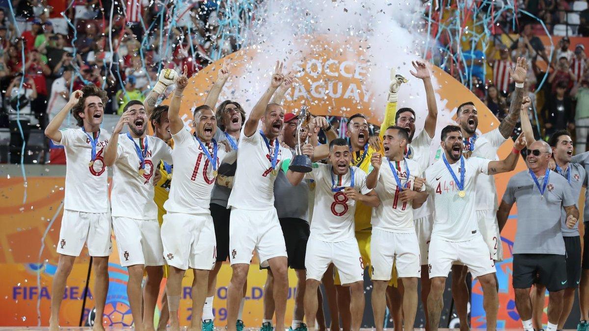 Portugal campeón de playa en Paraguay 2019