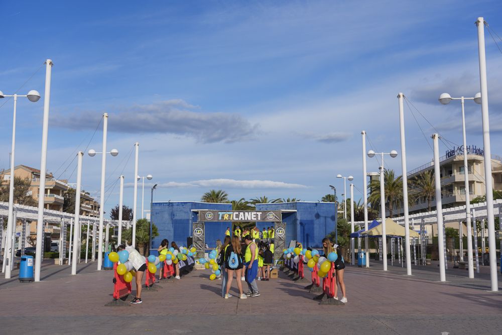 El Triatlón de Canet d'En Berenguer en imágenes