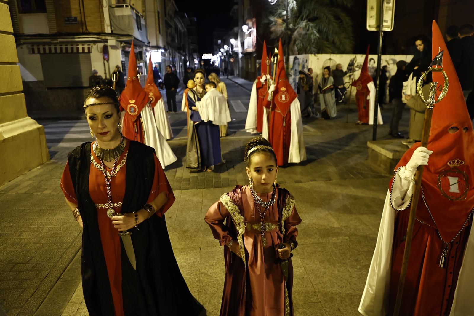 La Procesión del Pretorio en la Semana Santa Marinera