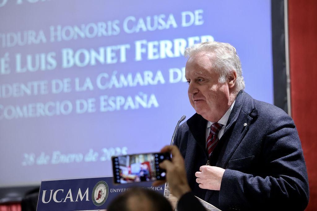 Acto de celebración de Santo Tomás de Aquino en la UCAM