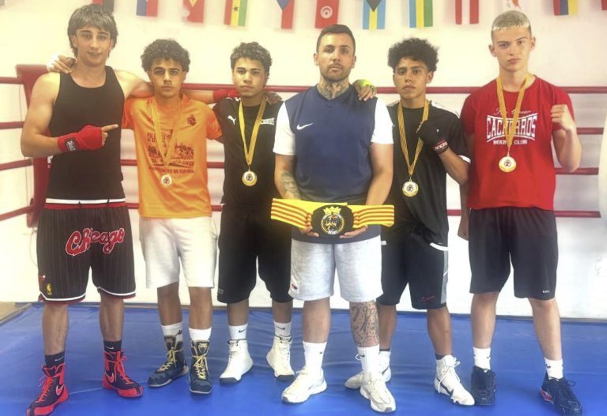 El club continúa consolidándose en el boxeo aragonés.  | SERVICIO ESPECIAL