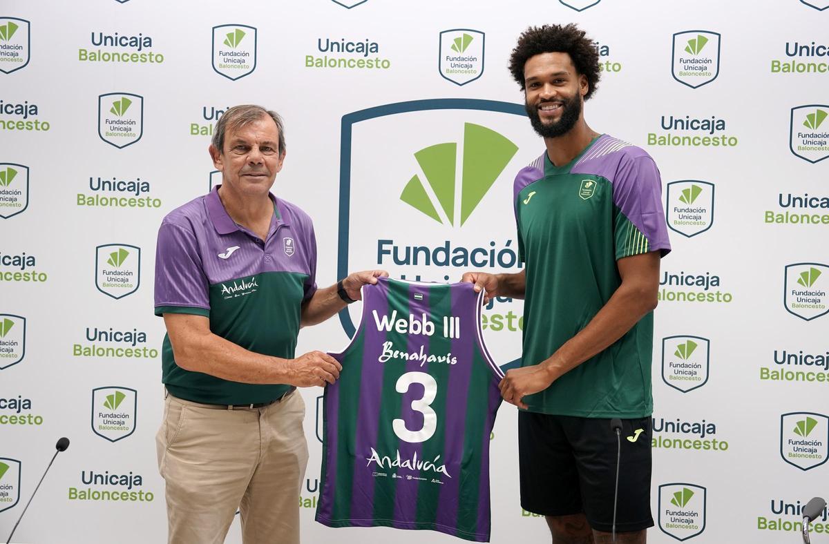 Juanma Rodríguez y James Webb III.