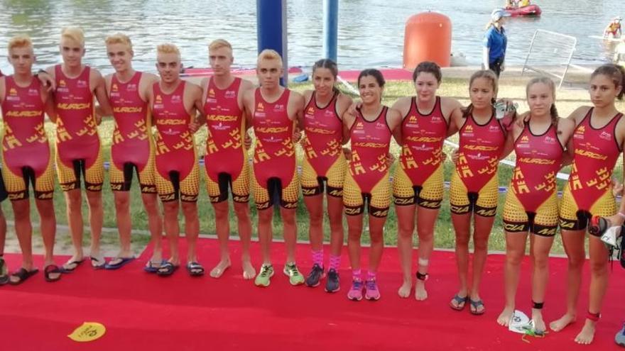 Murcia se proclama campeona de España de Triatlón Inclusivo en edad escolar