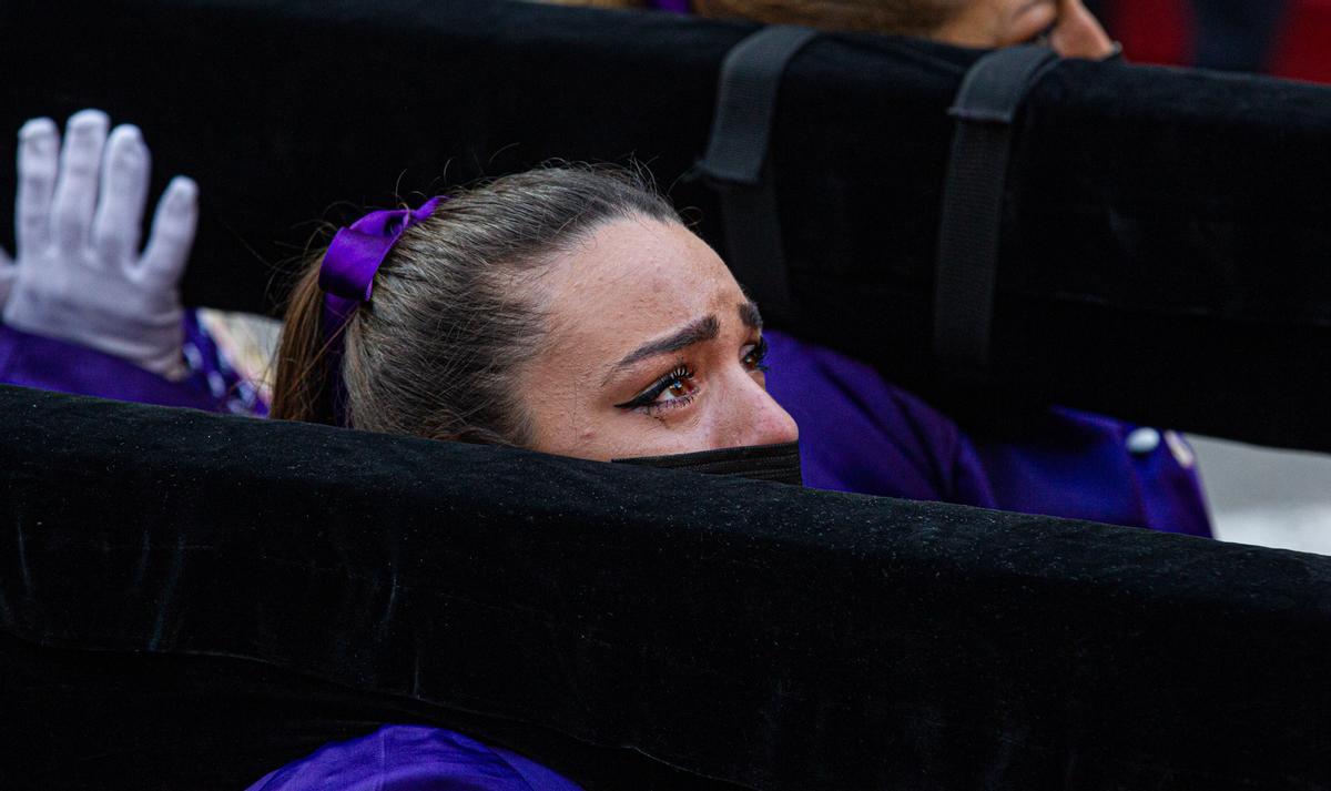 Cuatro Hermandades procesionan la tarde del Domingo de Ramos en Alicante