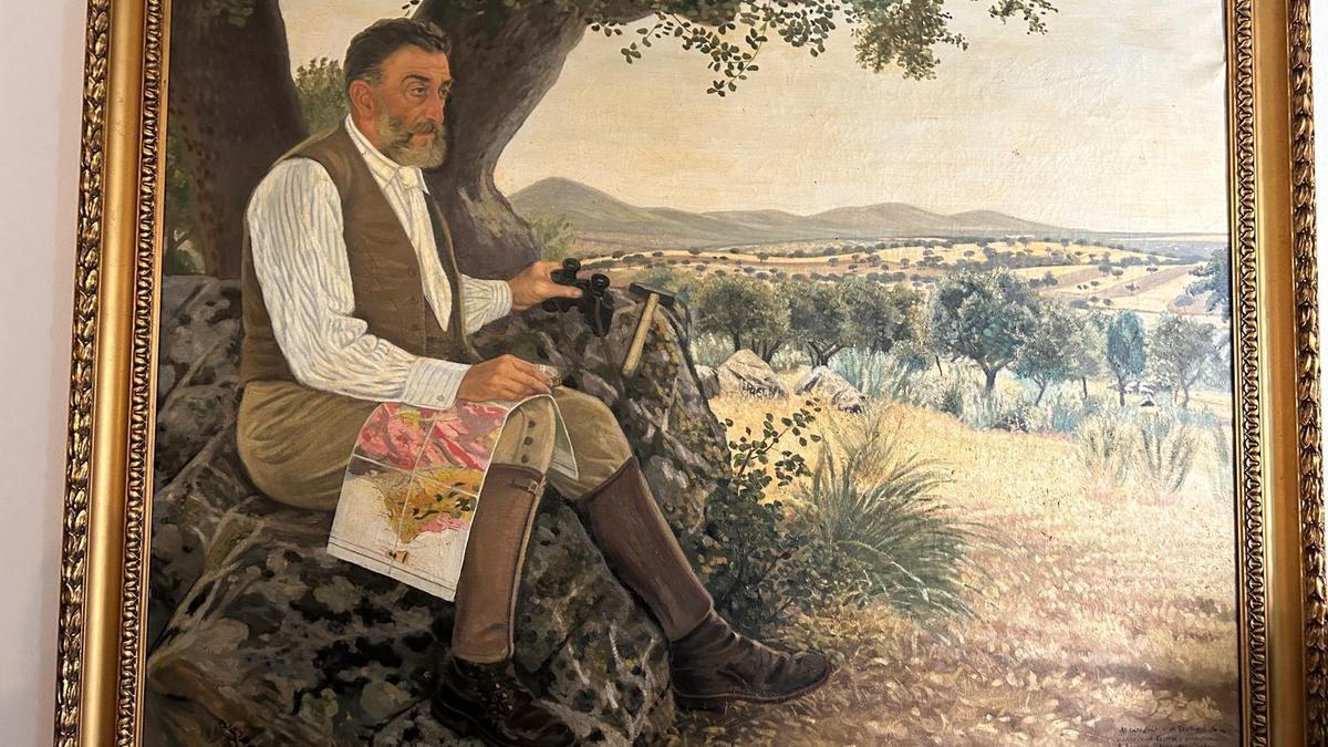 Alcuéscar homenajea a Eduardo Hernández-Pacheco,