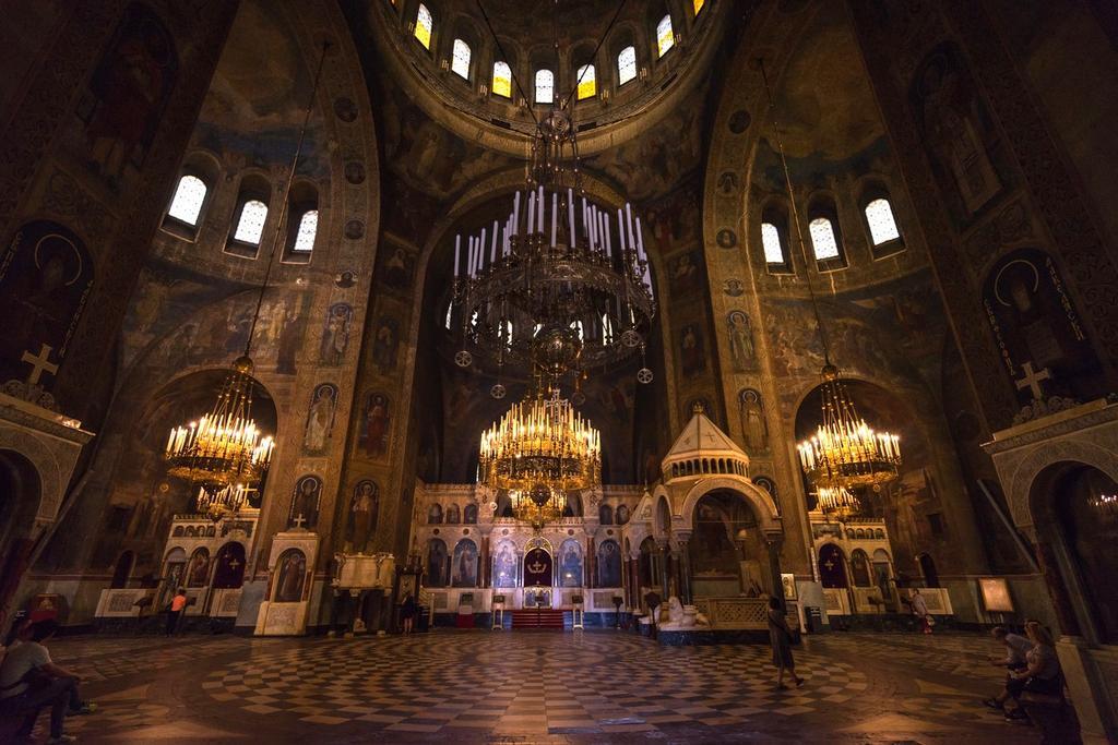 Interior de la catedral más importante de la capital búlgara