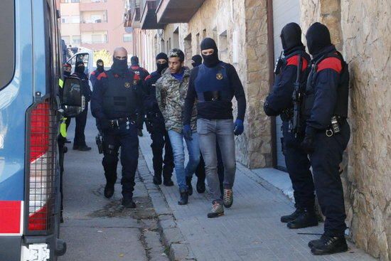 Operació policial al barri de Sant Joan