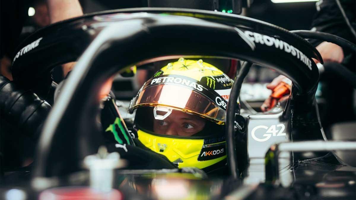Mick se subió al Mercedes en un test de Pirelli tras el GP de España en Barcelona