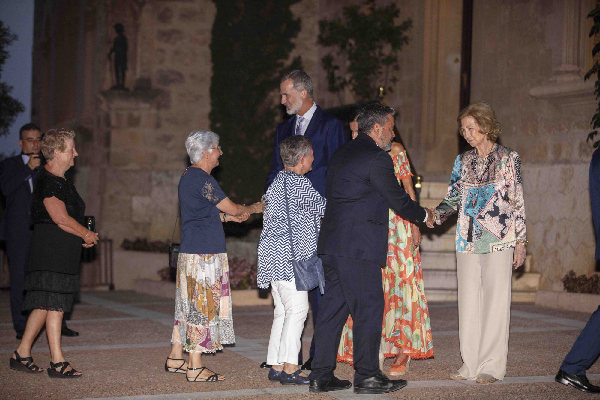 Recepción de los Reyes en Mallorca: de fiesta en Marivent