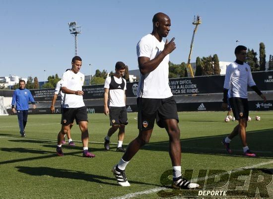 Último entrenamiento antes de viajar a Gijón