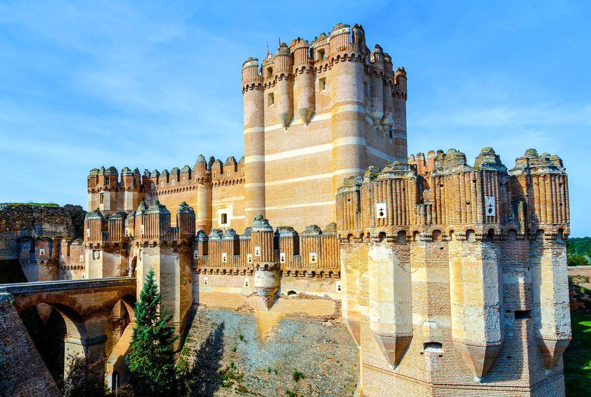 Castillo de Coca, Castillo de Coca en la provincia de Segovia
