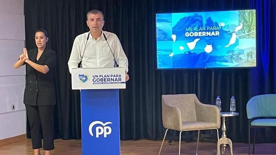 Domínguez insiste en la «necesidad de un plan de alivio fiscal para Canarias»