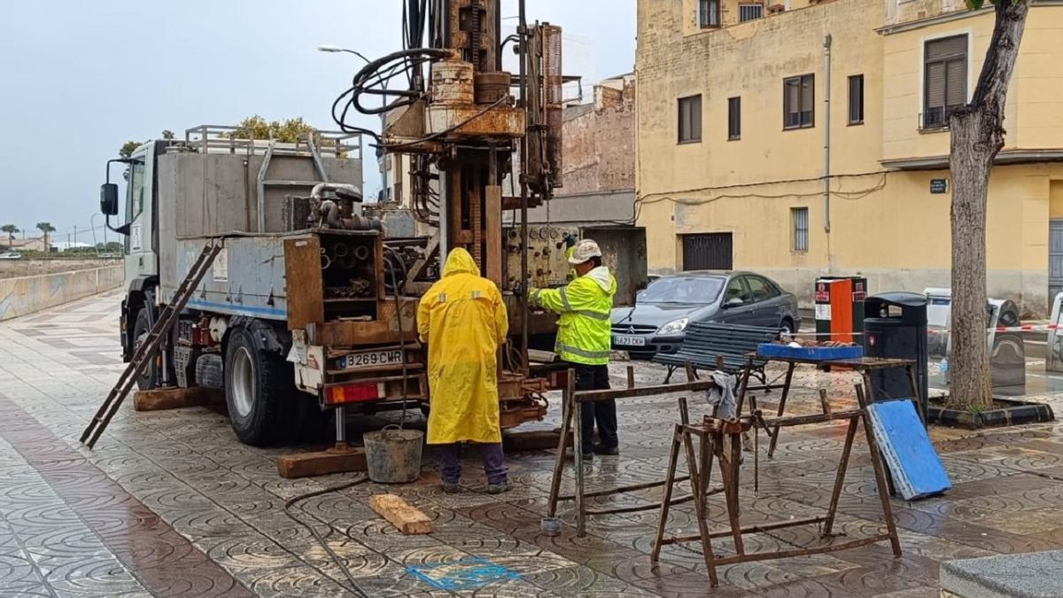 El tanque de tormentas permitirá optimizar el manejo de aguas pluviales en Burriana.